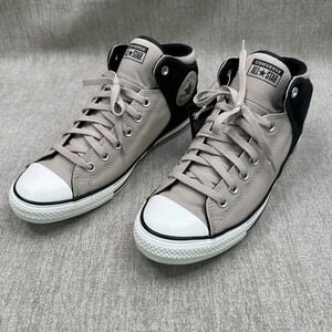 Men's Converse Sneakers 12.5 Chuck Taylor Black/Papyrus Mid Top CTAS High Street